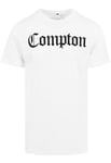 Mister Tee Men's Compton Tee T Shirt, White, M UK