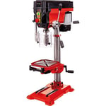 Einhell Perceuse à colonne TE-BD 750 E (750 W, Profondeur de perçage : 80 mm, Affichage LCD de la vitesse, Piètement stable, Inclinable et pivotante, Butée de profondeur réglable)