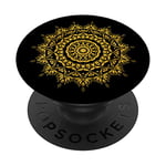 Harmony Mandala Cool Buddhist Yoga Zen Gift Phone Holder PopSockets PopGrip: Swappable Grip for Phones & Tablets
