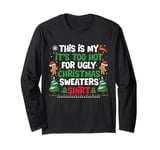 Too Hot Ugly Christmas Sweaters Funny Xmas Long Sleeve T-Shirt