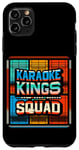 Coque pour iPhone 11 Pro Max Karaoke Kings Squad Singing Party Fun Group Talent -