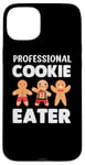 Coque pour iPhone 15 Plus Professional Cookie Eater Biscuits de pain d'épice