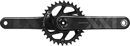 Sram Crank Xx1 Eagle Dub 12S W Direct Mount 34T X-Sync 2 Chainring (Dub Cups/Bearings Not Included): Black 175mm