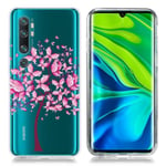 Deco Xiaomi Mi CC9 Pro / Xiaomi Mi Note 10 skal - Blommigt Träd Rosa