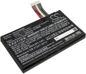 Batteri til GI5KN-00-13-3S1P-0 for Hasee, 11.1V, 4050 mAh