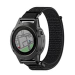 Nylonarmband Garmin Epix Pro 51mm Gen 2 Svart