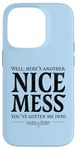 iPhone 14 Pro Laurel & Hardy Here's Another Nice Mess Ollie Quote Case