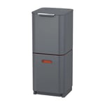 Joseph Joseph Totem Max 40L Waste & Recycling Bin - Grey