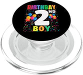 Ballon pour garçon de 2 ans It's My 2nd Birthday PopSockets PopGrip pour MagSafe