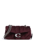 Coach Tabby Quilted 20 Shoulder bag wine