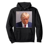 Donald Trump Mug Shot Pullover Hoodie