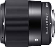 Objectif pour Hybride Sigma 30mm F1.4 DC Contemporary Canon EF-M