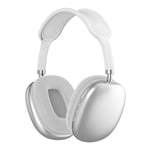 Argent-Casque Bluetooth sans fil avec micro, casque stéréo, écouteur de musique, iPhone 14 13, Xiaomi, Redmi,