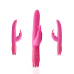 Neojoy Rabbit Vibe Stick (Pink) - Rabbit Vibrator Dildo Massager - Adult sex Toy