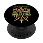 Oasis of Wellbeing - South Padre Island PopSockets Adhesive PopGrip