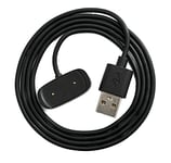 System-S USB 2.0 Cable 100 cm for Amazfit T-Rex Pro Smartwatch in Black
