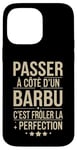 Coque pour iPhone 14 Pro Max Barbe Barbu Humour idée Cadeau Barbu Homme Père