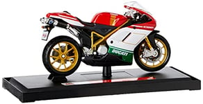 Maisto 1098S-1 Scale-Incredibly Detailed Die-Cast Replica Collectible Motorcycle Model Moto Ducati 1098S 1:18, M34007-07024, Rouge