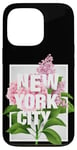 iPhone 13 Pro Cool Floral New York City Graphic Design, New York City Case