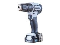 Makita Hp333dsaw - Slagborr/Skruvdragare - Sladdlös - 2 Hastigheter - Nyckellös Chuck 10 Mm - 30 N·M Laddare Medföljer - 12 V