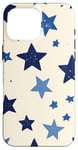 iPhone 16 Pro Max Blue Star Pattern Night Sky Case