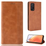 Bofink Vintage läder Xiaomi Redmi K30S / Xiaomi Mi 10T 5G / Xiaomi Mi 10T Pro 5G fodral - Brun Brun