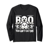 Boo, You Can't Eat Me, Dogs And Cats, Funny Halloween Pets Long Sleeve T-Shirt