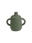 Nuuroo Aiko silicone cup with sippy - Dusty Green