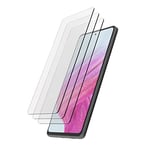 Hama Lot de 3 films de protection en verre trempé pour Samsung Galaxy A54 5G avec dureté 9H anti-rayures et anti-chocs Verre de sécurité trempé classe 7 + aide au montage Transparent