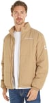 Tommy Jeans Veste Homme Mi-Saison, Beige (Gentle Gold), XS