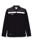 uhlsport Offense 23 1/4 Zip Top Football Apparel Homme, Noir, Gris Anthracite, Blanc, S