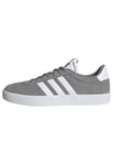 adidas Homme Vl Court Basket, Grey Three Cloud White Cloud White, 46 2/3 EU