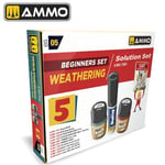 WEATHERING SUPERPACK Beginners Set 10pc paint pigment Ammo by Mig Jimenez 7820