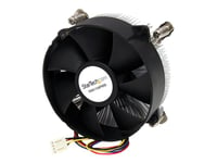 Startech.Com 95Mm Cpu Cooler Fan With Heatsink For Socket Lga1156/1155 - W/ Pulse Width Modulation (Pwm) (Fan1156pwm) - Prosessorkjøler - (For: Lga1156, Lga1155) - Aluminium - 95 Mm