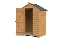 Forest Garden Wooden 5 x 3ft Overlap Windowless Apex Shed