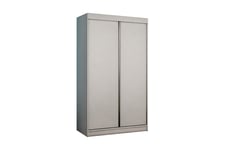 Top Garderobe 100x62x200 cm - Garderobeskap & klesskap Hvit