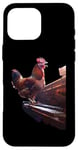 Coque pour iPhone 16 Pro Max Poulet piano