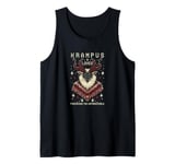 Krampus Loves Punishing the Unforgivable Christmas Horror Tank Top