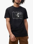 HUGO BOSS Teglow Graphic Print T-Shirt, Black