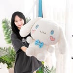 Sanrio Kawaii Cinnamoroll Anime Hund Plyschleksaker Fylld Djur Komfort Mjuk Plyschdockor Barn Jul Leksak 40cm