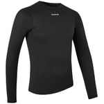 GripGrab Ride Winter langermet baselayer sort herre - Størrelse Large