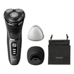 1257043 Philips S3343 13 Series 3000 SkinProtect Black And Gray Shaver