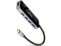 AXAGON HMC-6H4A 4x USB-A + HDMI, USB-C 3.2 Gen 1 hub, PD 100W, 20 cm USB-C-kabel