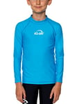 iQ-UV UV 300 Shirt Kids LS, T-Shirt anti-UV Mixte enfant, Turquoise (Hawaii), 128/134