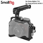 SmallRig A7 IV Cage Kit W/ ARRI Handle for Sony Alpha 7 IV/A7S III//A7R V 3668