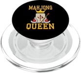 Mahjong Queen Jeu de cartes chinois Mah-Jongg Girls PopSockets PopGrip pour MagSafe