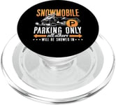 Snowmobile Parking Only Loves Motor Sled Snowmobile Racing PopSockets PopGrip for MagSafe