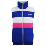 Asics Onitsuka Tiger Mens Multicoloured Gilet - Blue/Pink - Size Medium