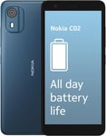 Nokia C02 5.45" Dual SIM Smartphone, Android 12 (Go edition) - 5MP Rear / 2MP Fr