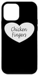 Coque pour iPhone 12 mini Vêtements cœur doigt de poulet | Design amusant de doigts amoureux